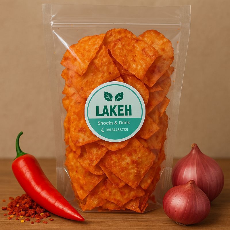 

Keripik Talas Pedas Asli Minangkabau