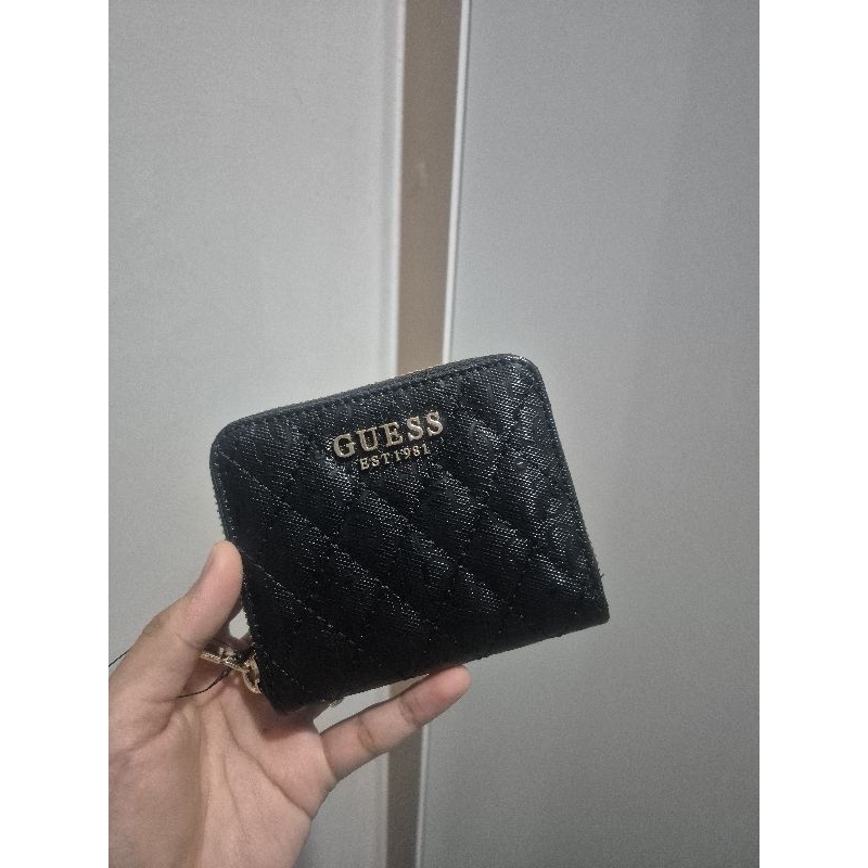 DOMPET GUESS NEW ORIGINAL STORE BLACK