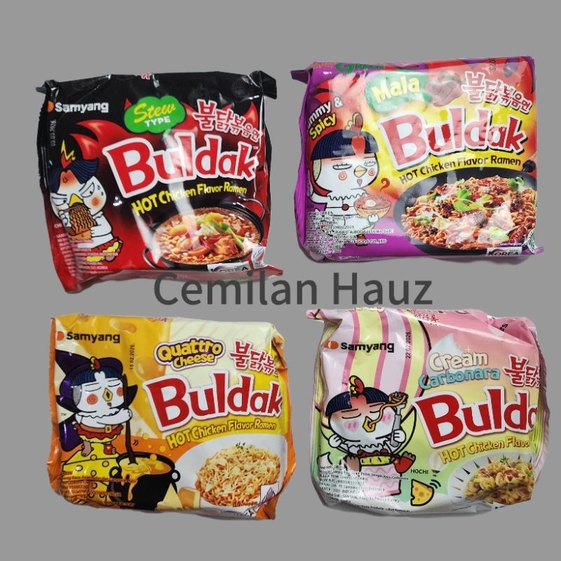 

Halal Samyang Buldak Hot Chicken Flavor Ramen Cheese/ Carbonara/ Spicy Stew / Mala