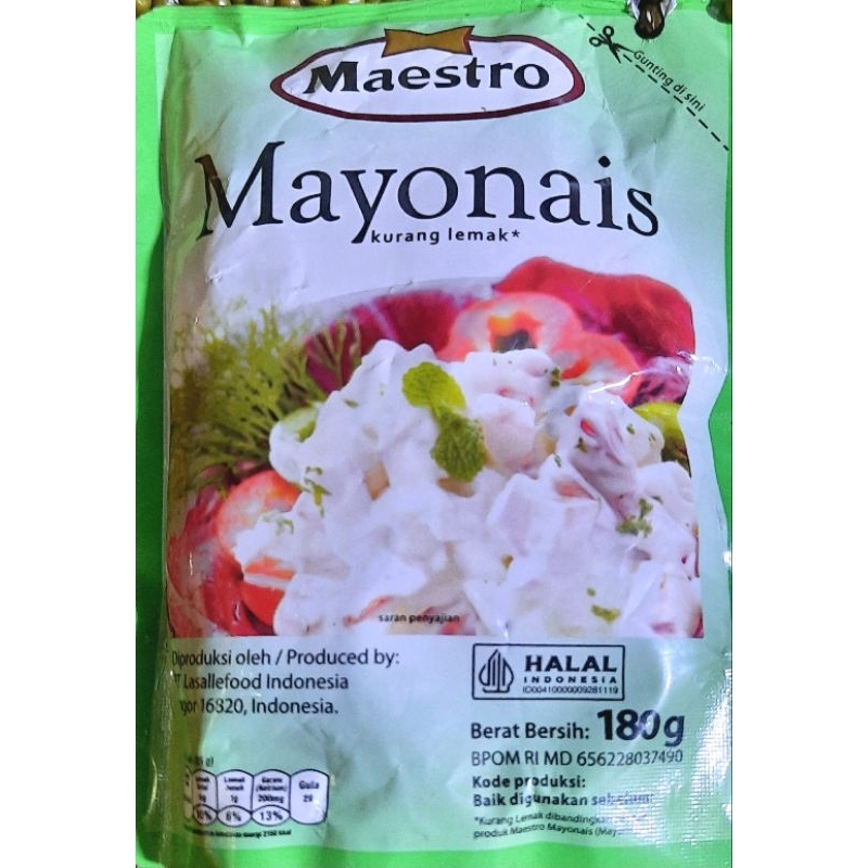 

Maestro Mayonaise 180gr