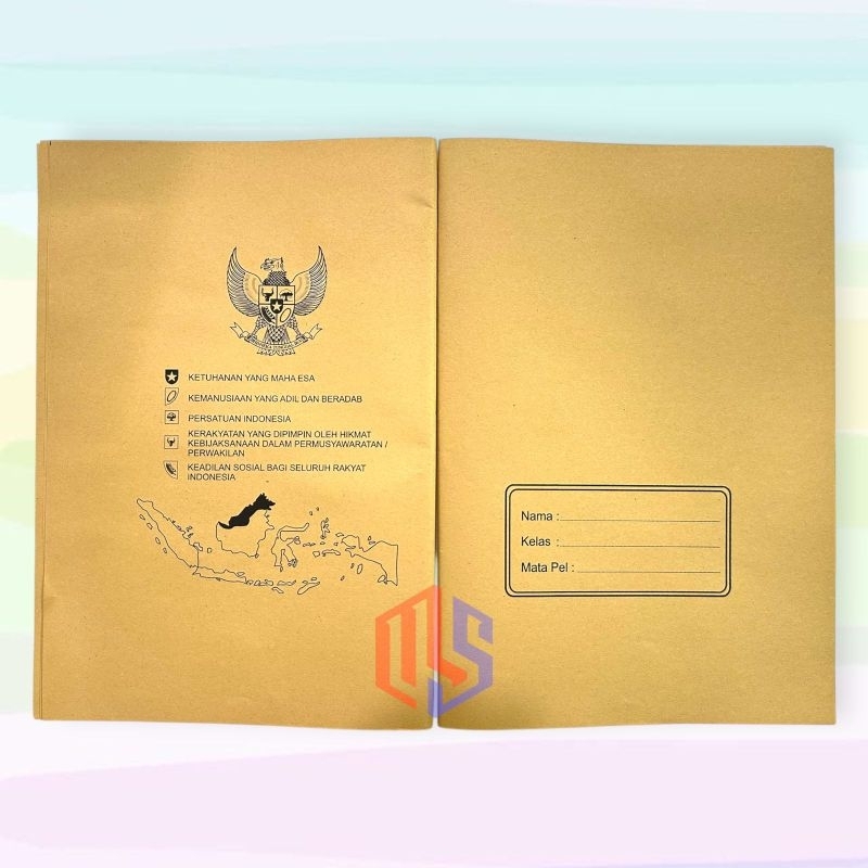 

Sampul Buku Tulis Coklat Motif Nama Dan Pancasila (Pak)
