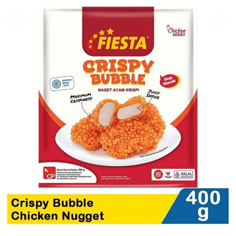 

Fiesta Crispy Bubble Chicken Nugget 400G