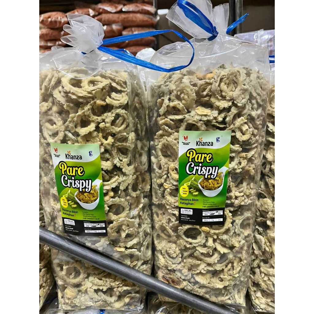 

KERIPIK SAYUR TERLARIS BEST SELLER KERIPIK PARE 250GR