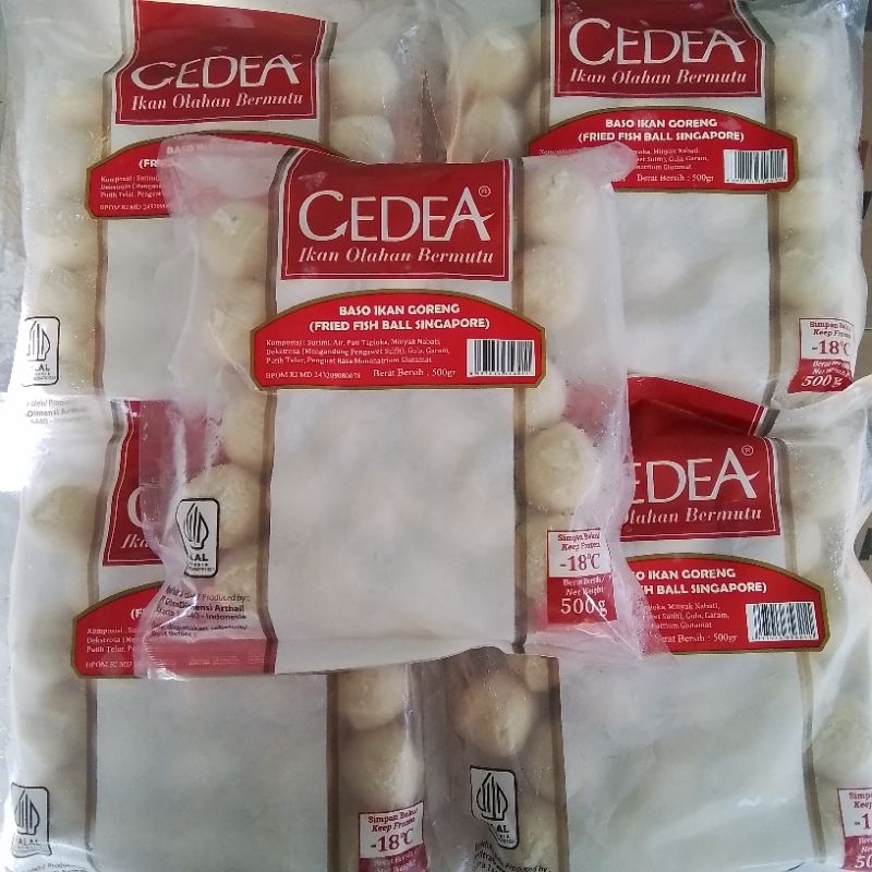 

Cedea Baso Ikan Goreng Singapore 500gr