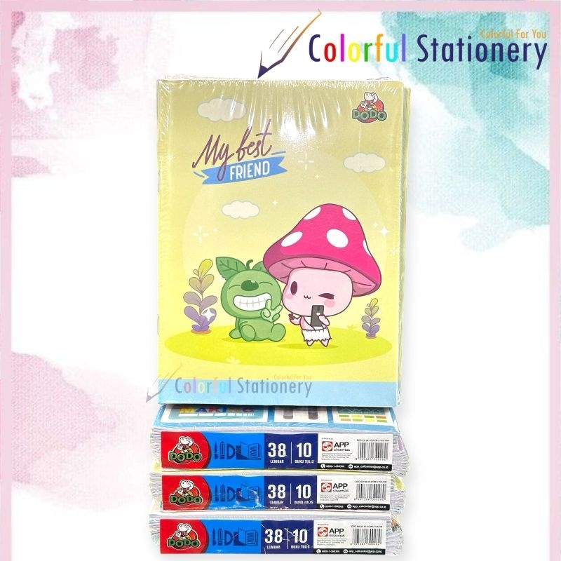 

Buku Tulis Kwarto Dodo 38 (Pak)