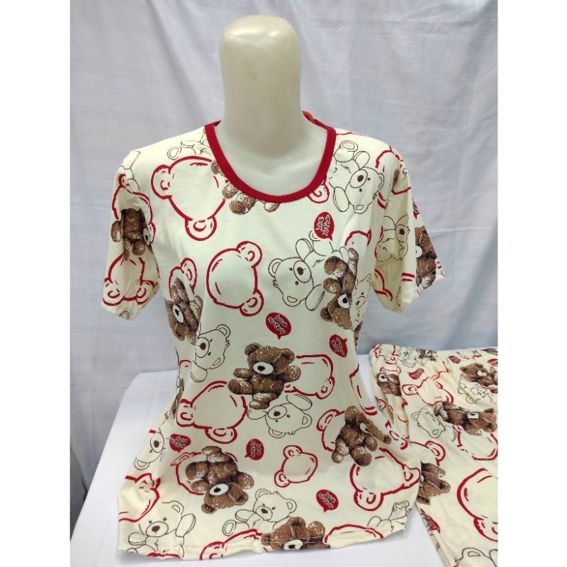 BKH Allsize Kaos Oblong St.Babydoll Celana 3/4 (Selutut)-Tangan Pendek