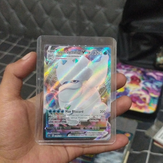 Kartu Pokemon ID Galarian Darmanitan VMAX - Koleksi Vmax Set a Sc3a 039/159 RRR