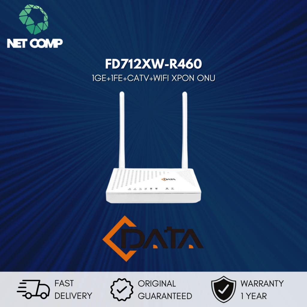 CDATA FD712XW-R460 1GE+1FE +CATV+2.4G WIFI+AGC