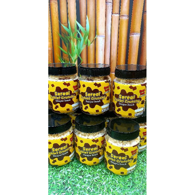 

Sereal Cokelat Crunchy / Chocolate Rice Crispy / Snack Coklat Lumer / Cemilan Manis / Makanan Ringan / Choco Jar Melted / Gift