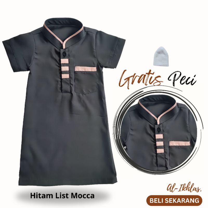 Jubah anak laki-laki Jubah Bayi Gamis jubah aqiqah