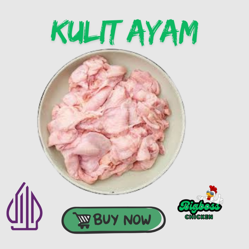 

Kulit Ayam bersih ukuran 1 kg