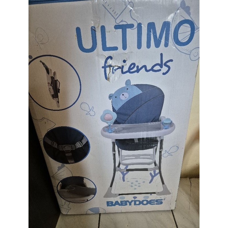PRELOVED -- BABYDOES ULTIMO High Chair