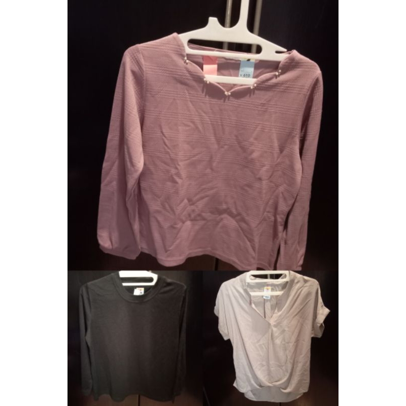 Blouse Atasan Kaos Japan brand Glacier, dll