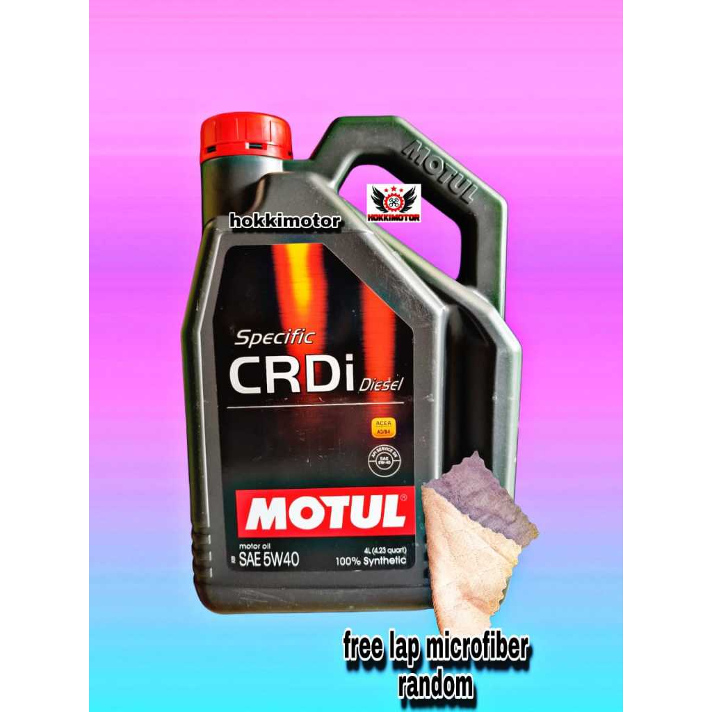 Oli Mobil Motul SPECIFIC CRDi DIESEL 5W-40 4 Liter