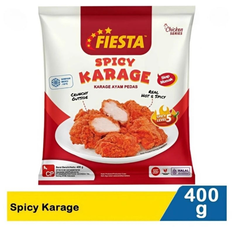 

Fiesta Spicy Karage 400G