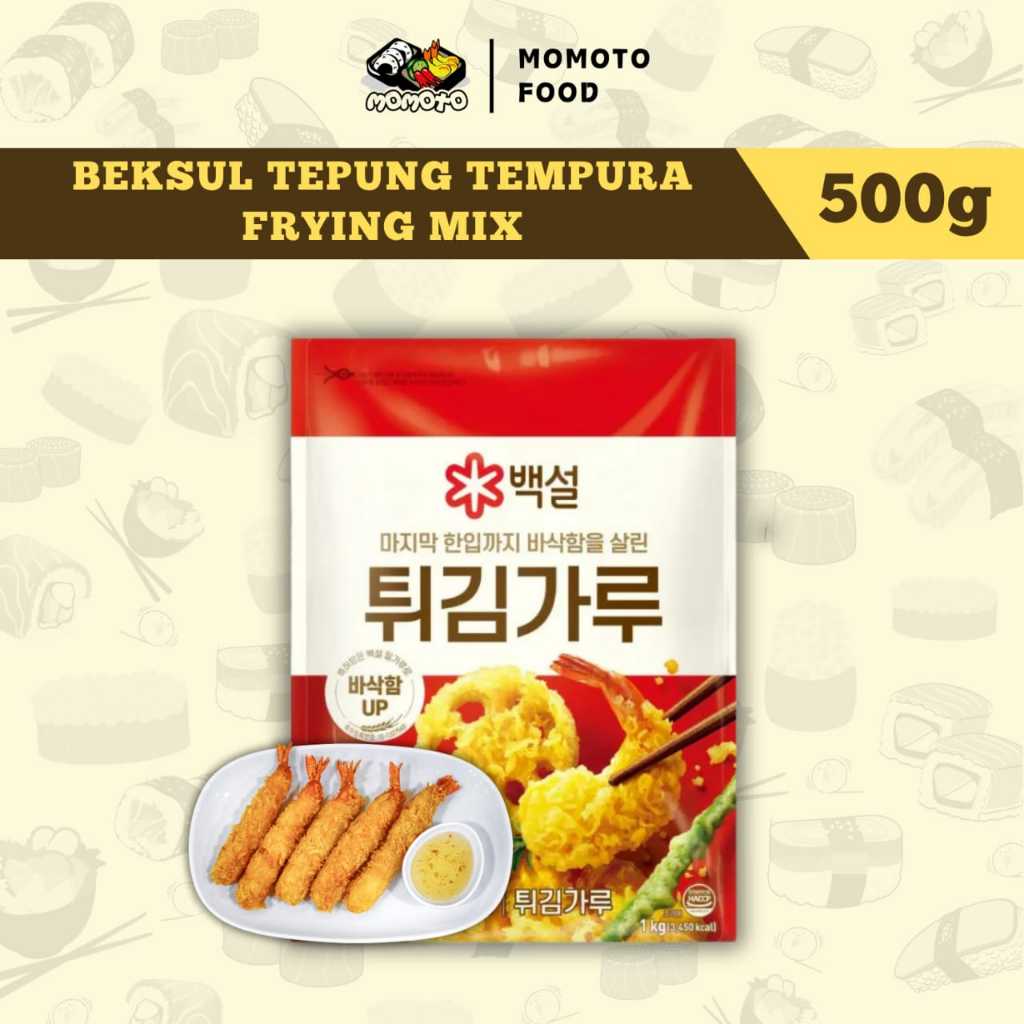 

Beksul Tepung Tempura Korea 500 gram Frying Mix Tepung Bumbu