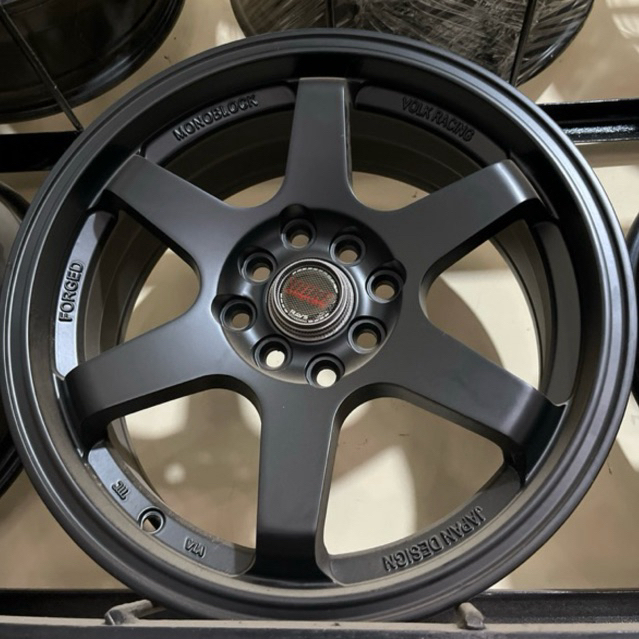 VELG RACING RAYS TE37 RT RING 16 LEBAR 7/8,5 ET 40/37 PCD 4X100,114