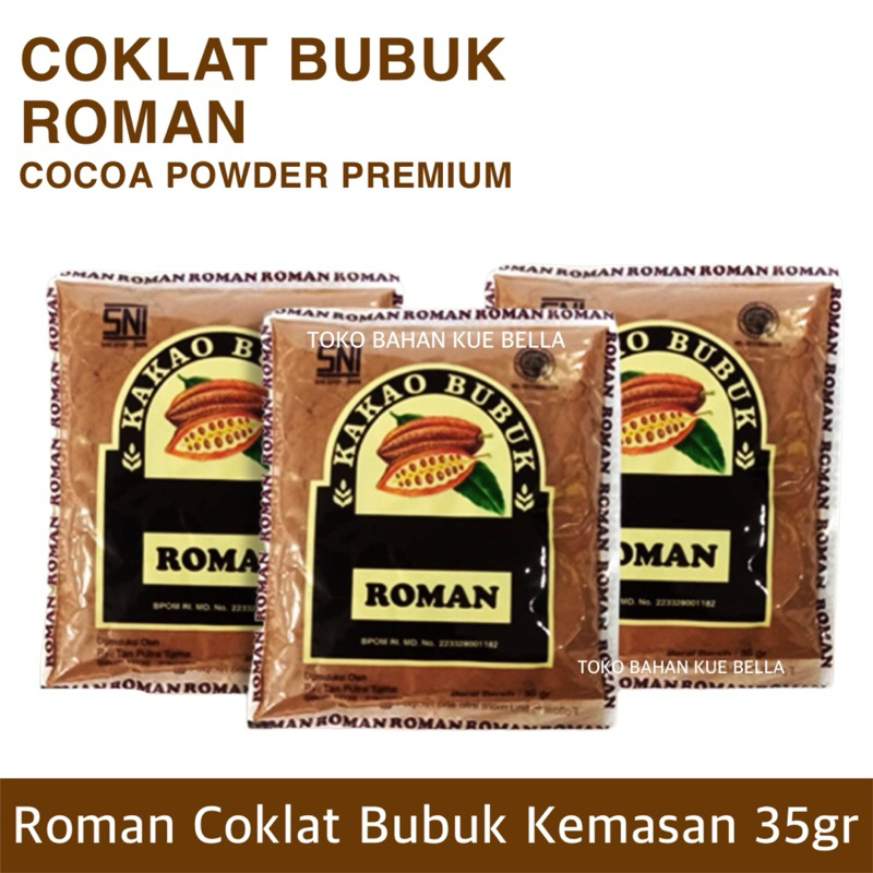 

ROMAN Cocoa Powder 35gr - Coklat Bubuk
