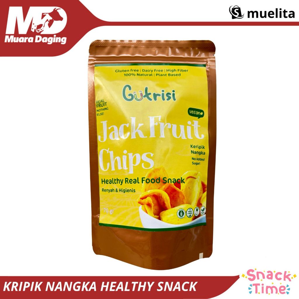 

Gutrisi Keripik Nangka 70 gr - Healthy Realfood Snack