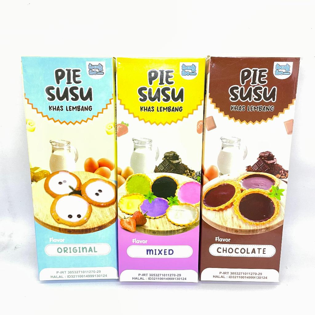 

TWENTY TWO Pie Susu Asli Lembang isi 7pcs Rasa Original - Chocolate - Mixed