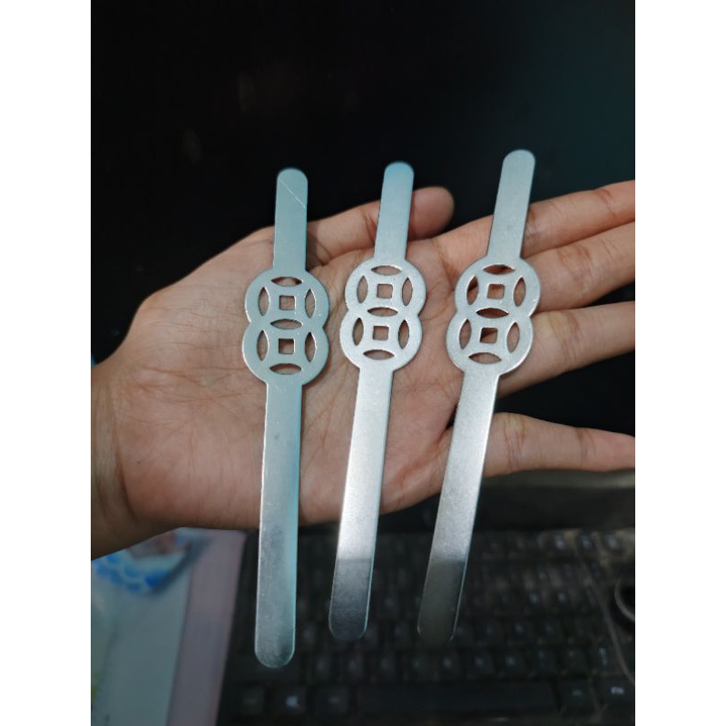 Klem sangkar cungkok dobel koin china