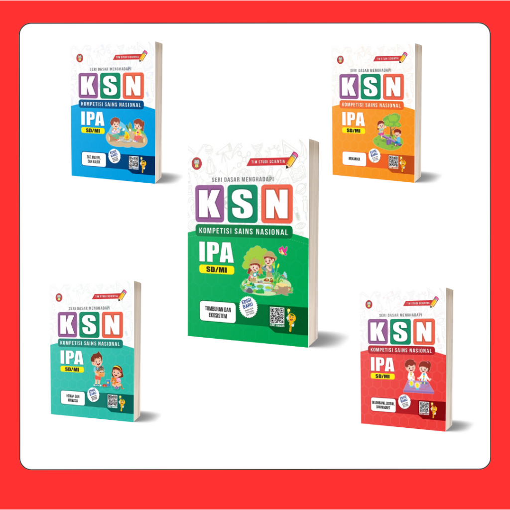 Buku OSN KSN IPA SD Olimpiade Sains Lengkap Yrama Widya