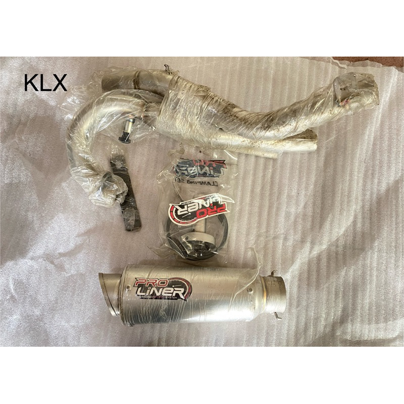 knalpot racing knalpot KLX150 proliner original