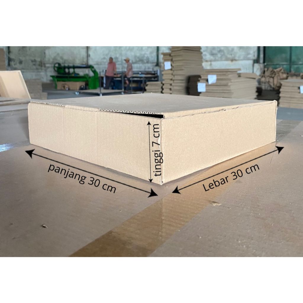 

Kardus box baru 30x30x7