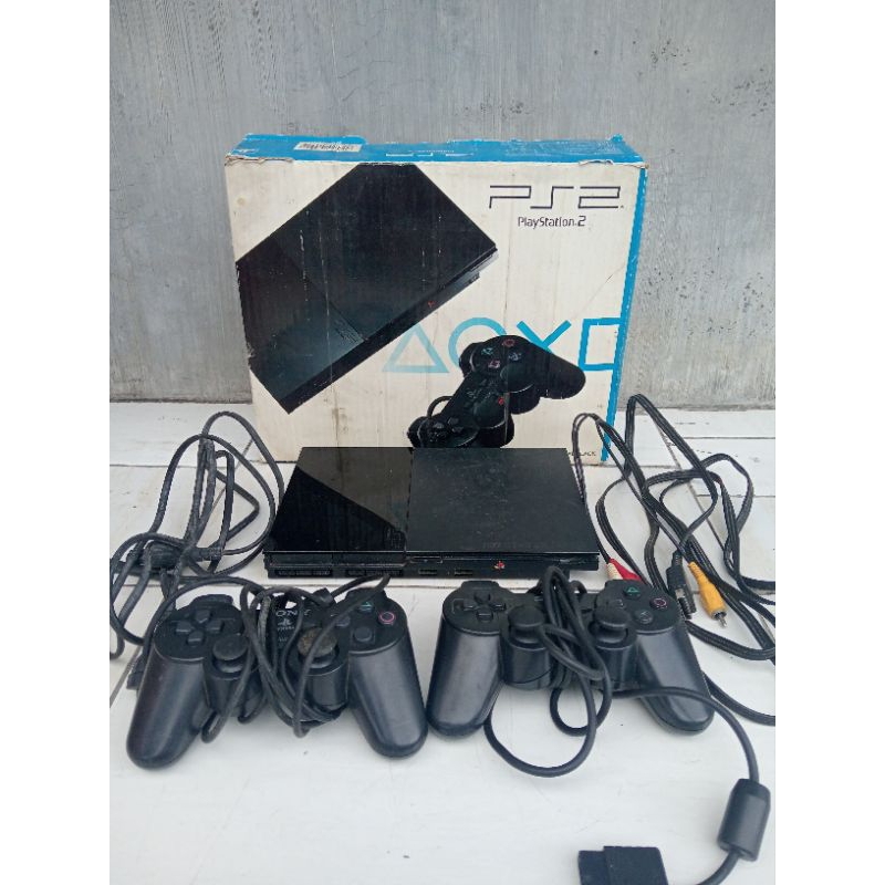 PS 2 slim kaset lengkap second playstation