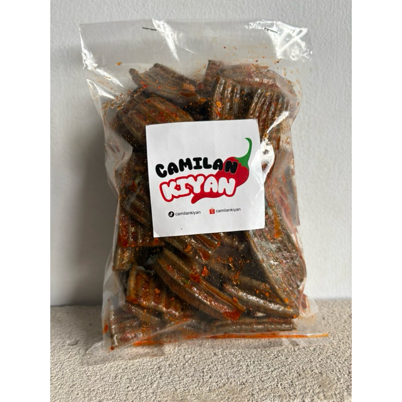

Camilankiyan - Kerupuk Jengkol 250gr Asin Pedas Daun Jeruk