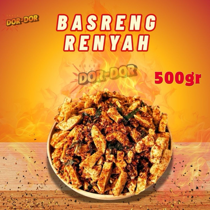 

SNACK DORDOR 500gr | Basreng Renyah | Basreng Pedas | Basreng Daun Jeruk | Basreng Gurih