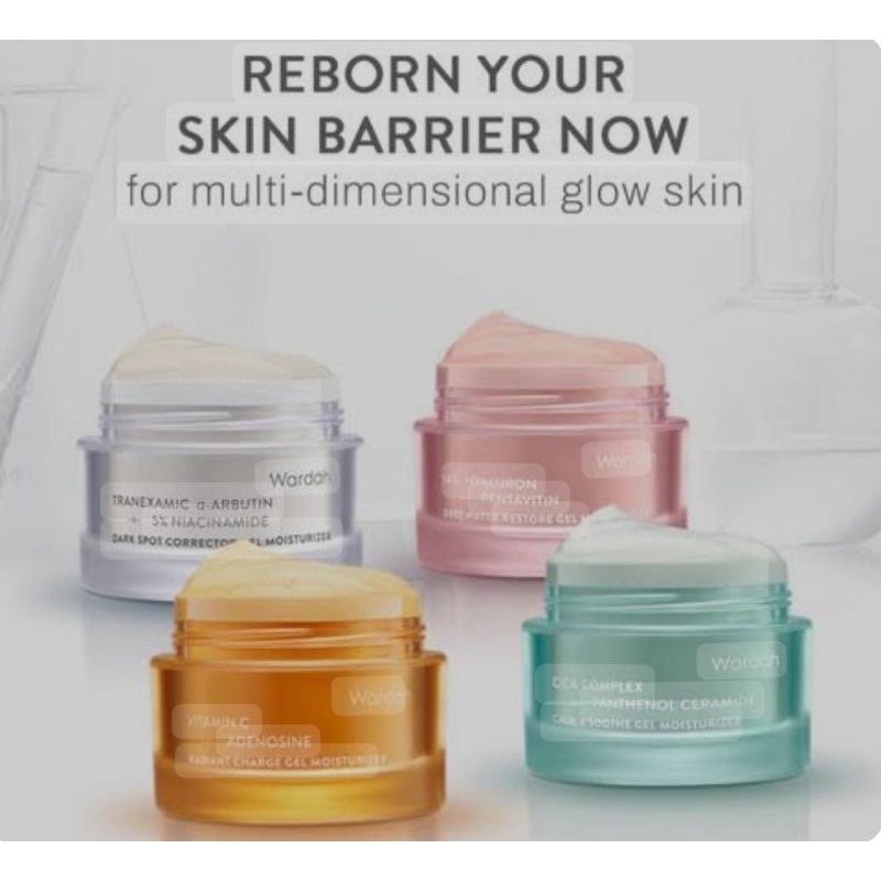 Wardah moisturizer gel
