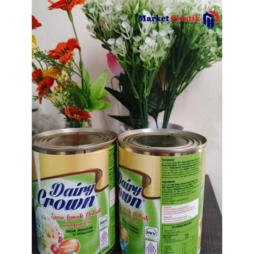 

DAIRY CROWN EVAPORASI/SUSU EVAPORASI 380gr