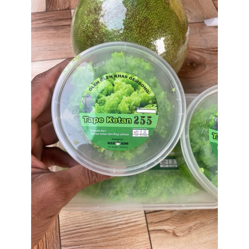 

tape ketan khas gembong pati berat 300 gram