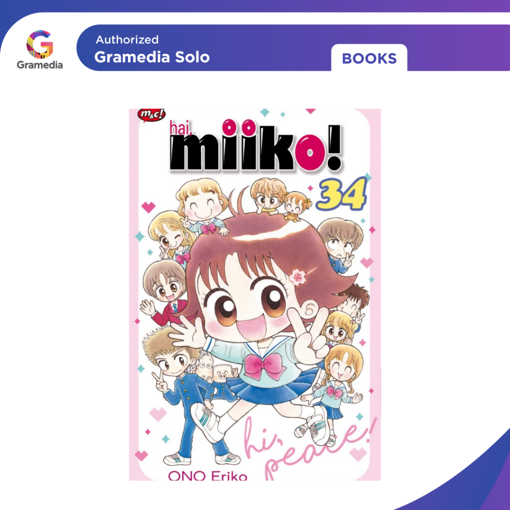 Gramedia - Hai, Miiko 34 - Bookpaper