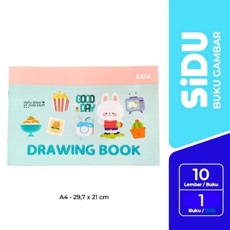 

sidu buku gambar A4 per pcs