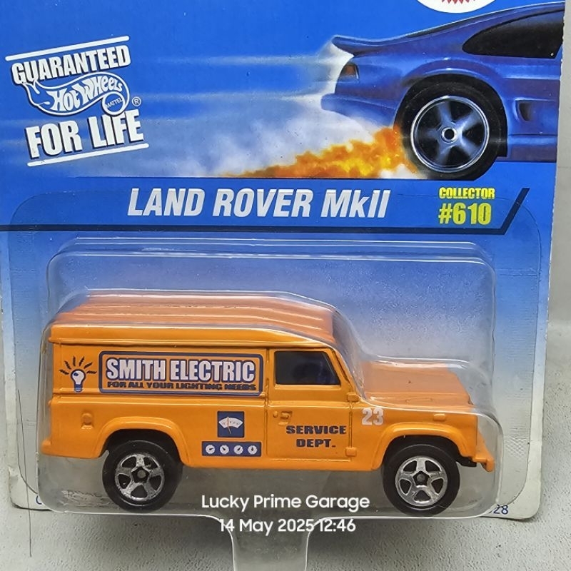 Hot wheels land rover mkii mk2 edisi thn 1997