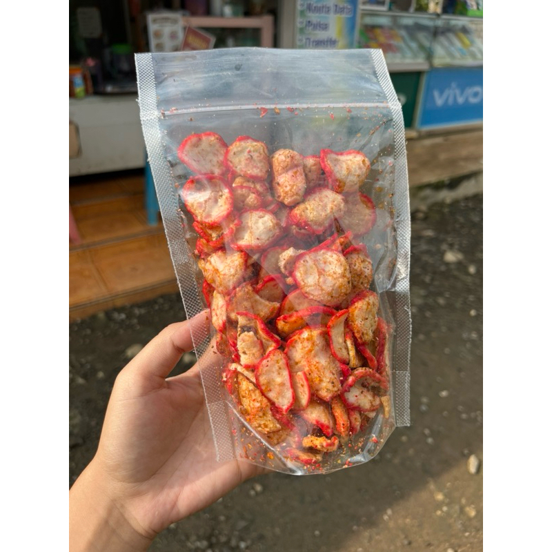 

krupuk seblak daun jeruk isi 200gr