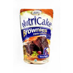 

NutriCake Brownies Rasa Coklat Tanpa Mixer 230 Gr / Nutricake Brownies
