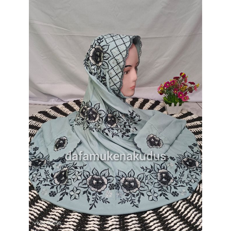 MUKENA LAJURAN MUKENA DEWASA MUKENA POLINO WARNA WARDAH