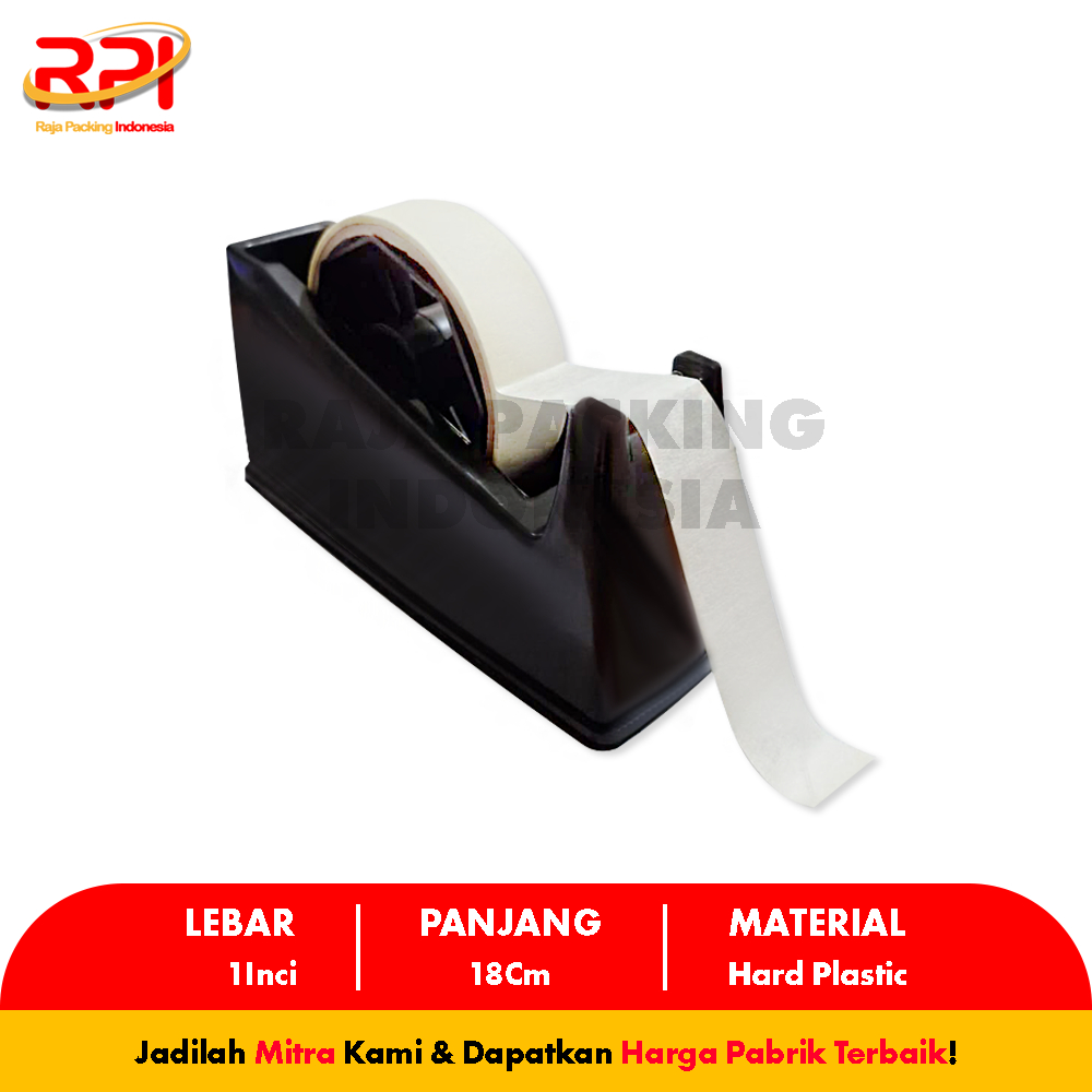 

Dispenser Isolasi / Tempat Isolasi / Tempat Lakban 1 Inch V-TRO RAJA PACKING INDONESIA