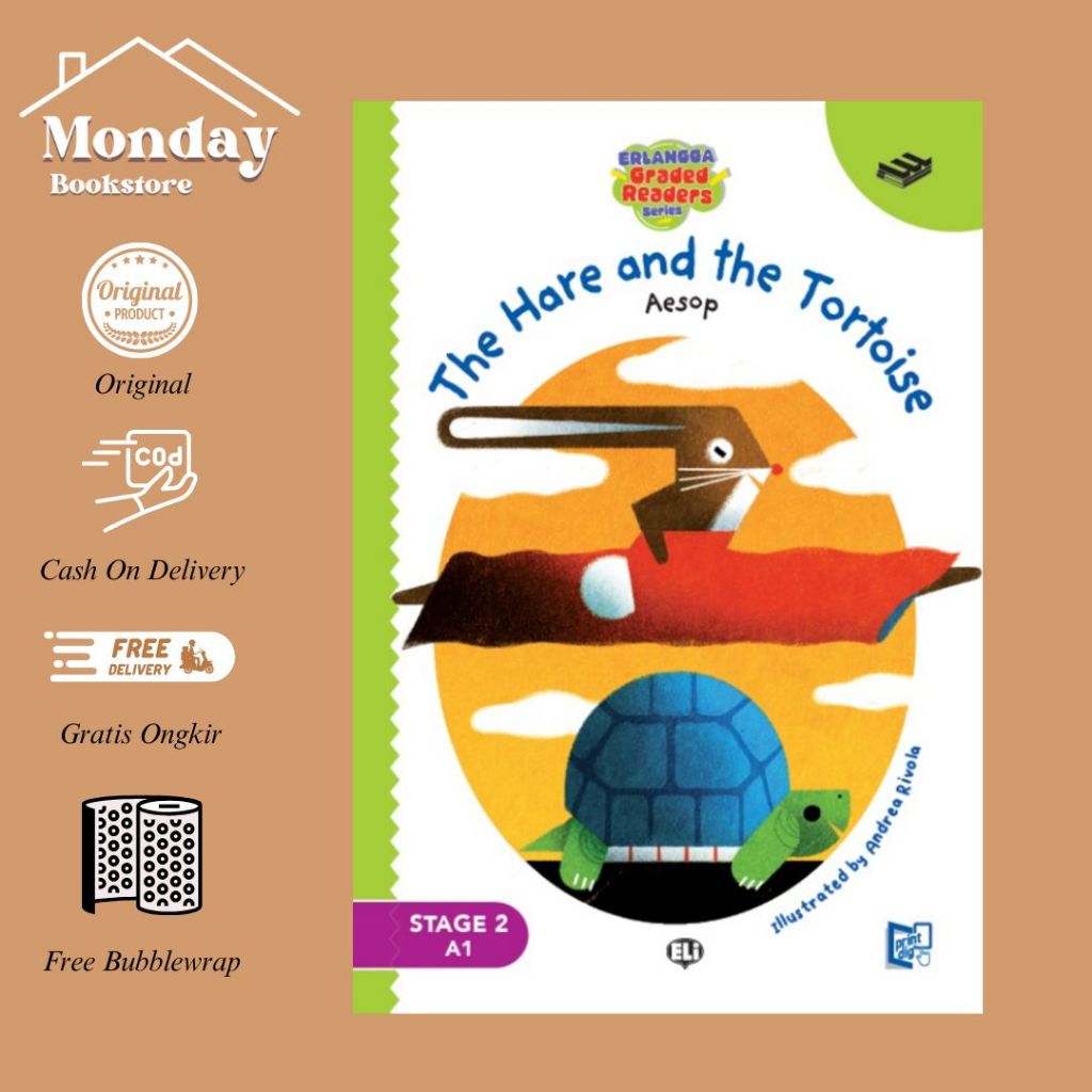 GRADED READERS: THE HARE & THE TORTOISE (STAGE2 A1)