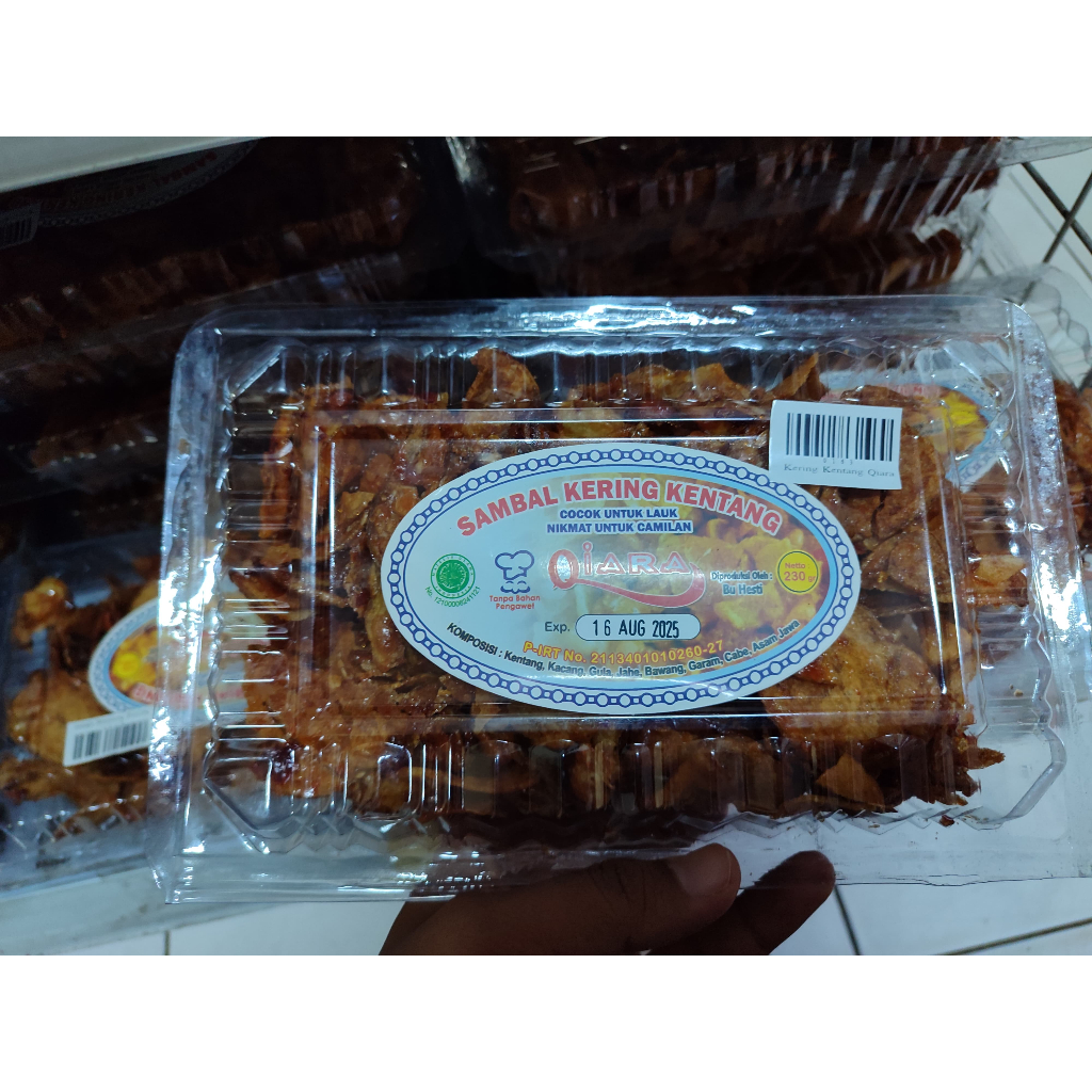 

SAMBEL KERING KENTANG, SAMBEL GORENG KENTANG