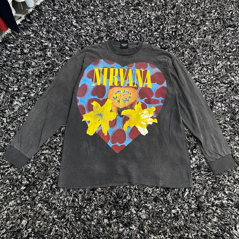 Long Sleeve Nirvana Heart Shaped Box