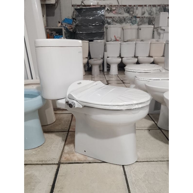 kloset duduk toto cw. 421j + tutupan ecowasher