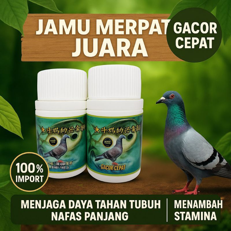

Jamu Merpati Aduan Impor