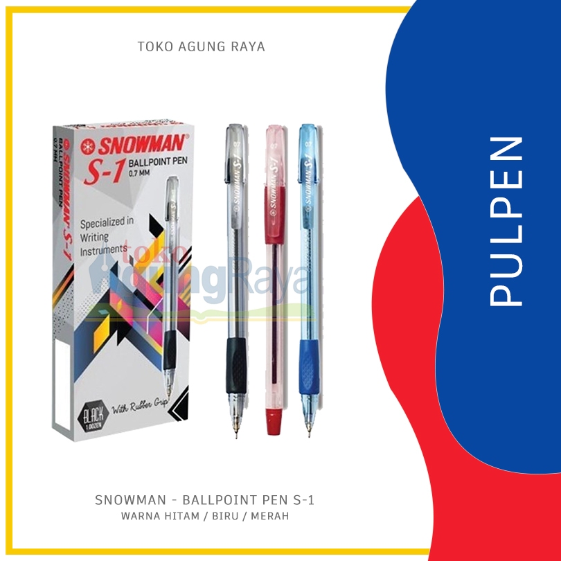 

PEN SEMI GEL S-1 0,7 MM SNOWMAN