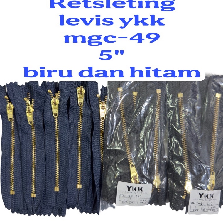 KODE D34U sleting levis ykk 513cm mgc49 harga perlusin ya kk