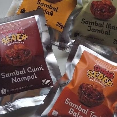 

Bundling Sachet Selusin | 12 pcs Sambal Sachet
