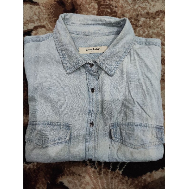 Kemeja Denim Giordano L49x P64